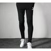 Puma Knitted Sweatpants Men's Black Moderate Straight Fit Pants 595903-01