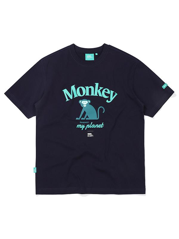 Bbc Earth Endangered Animals Graphic Short Sleeve T-Shirt Ii_Navy Navy/090