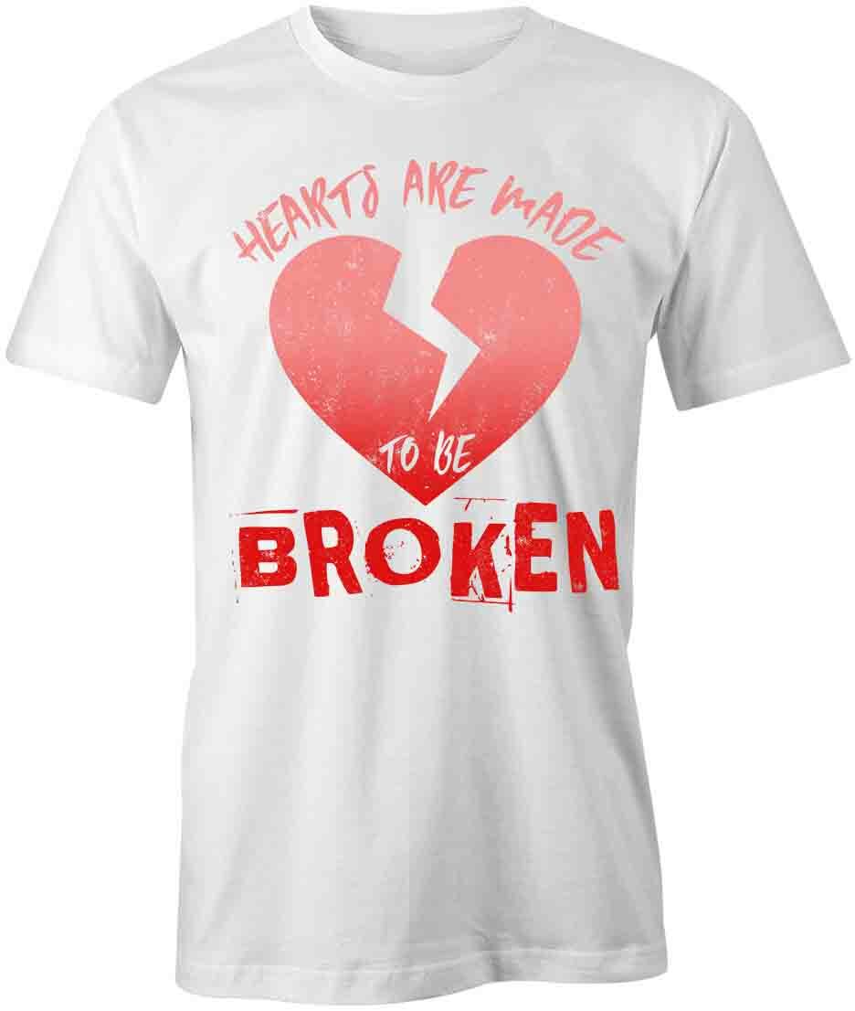 Hearts are Made TShirt Tee Printed Graphic T-Shirt Gift CLOTHING LOVE S1WCA744 XXL