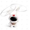Levitating Luminous Astronaut Flying Drone Toy, Hand Controlled Interactive Robot Aircraft with LED Lights, Outdoor Kids Gift