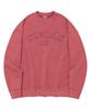 STENDS [M~4Xl] Pigment Arch Logo Crew Neck_Pink