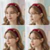 Fashion Ponytail Sponge Hairband with High Crown and Elegant Style Headband, Simple Hair Clip