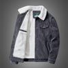 Manteau en coton veste d'hiver en cachemire pour hommes vêtements de travail courts rétro pour jeunes manteau en cachemire décontracté