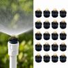 20Pcs Engineering Plastics and Copper Garden Misting Emitter  Garden Irrigation