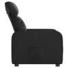 Relax Chair Black Synthetic Leather