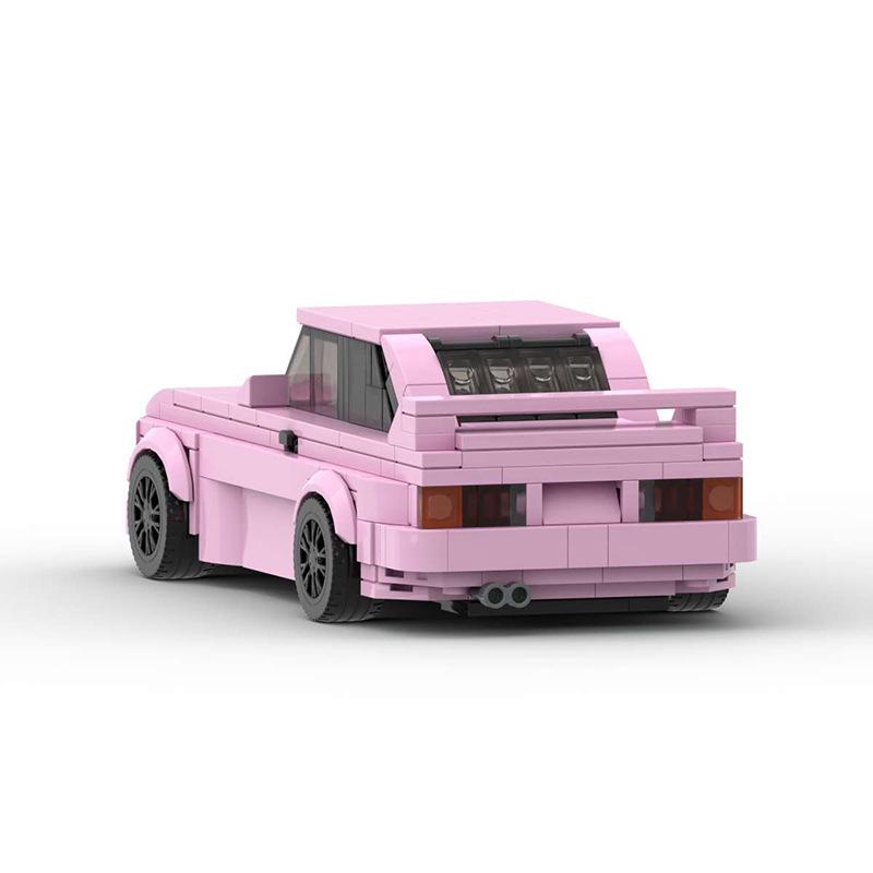 LEGO-Compatible BMW M3 E30 Speed 8 Stud Car Model Set