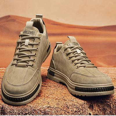 Herfst Casual Slijtvaste Arbeidsbescherming Herenschoenen Antislip Werkkleding Trendy Schoenen