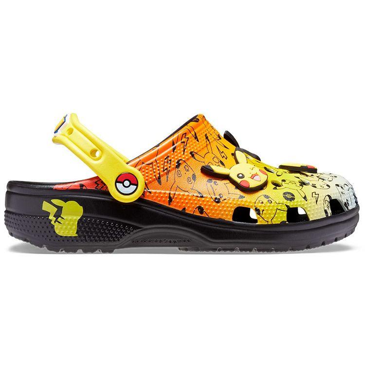 Crocs Pokémon x Classic Clog Pikachu Unisex Sneakers Orange Black Multi 207761-0C4
