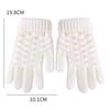 Kinderhandschuhe Winter Warm Bequem Weich Gestrickt Samt Jacquard Bekleidungszubehör Praktisch Bequem Kinderhandschuhe