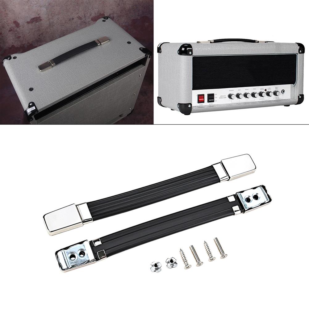 Carrying Grip PVC Heavy Duty Speaker Handles Replacement Wear-resistant with Metal Insert Reinforced Guitar Audio Accessories