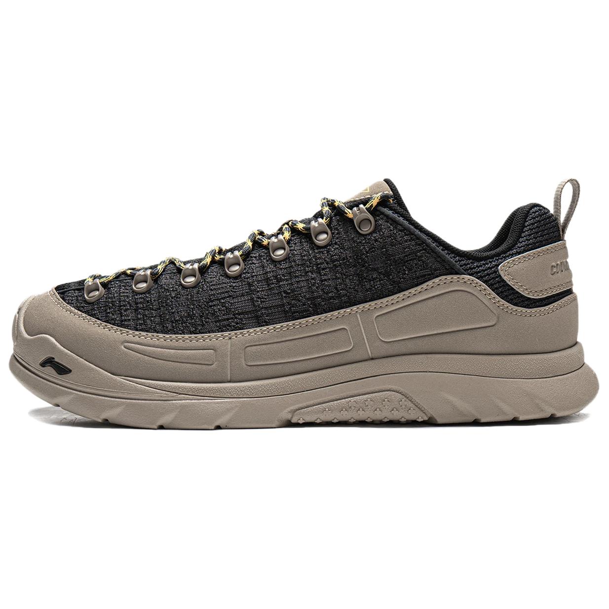 Li-Ning Counterflow Lin Yun Unisex Low Top Outdoor Shoes Black Brown AHCV055-23 42