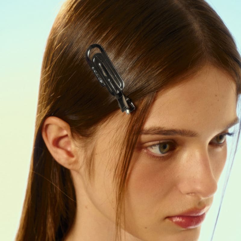 SENTIMENTS NO.545 [BLACK] SURFBOARD CLIP HAIR PIN 2set