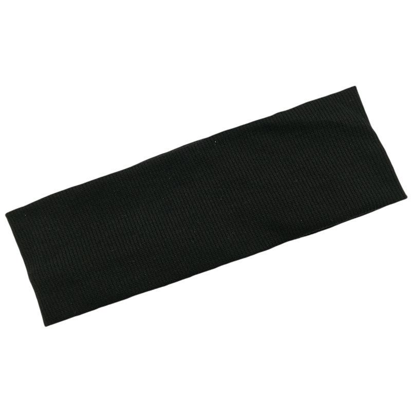 Mädchen Süßigkeitenfarbe Gestricktes Haarband Yoga Übung Schweißabsorbierendes Stirnband Faden Baumwolle Gesichtswasch Make-up Haarbänder