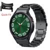 Schnellwechsel-Edelstahlarmband für Samsung Galaxy Watch 6 4 5 pro 40 44mm 45mm 42 46mm Lückenloses Armband für watch6 classic 43mm 47mm
