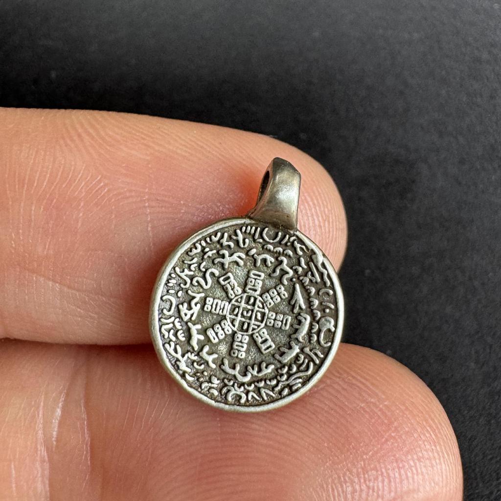 Tibetan Handmade Copper Trumpet Pendant for Buddhist Beads Bracelet