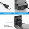 Wentylator do akwarium 2W USB, Jednogłowicowy Mini Wentylator Chłodzący do Akwarium z Regulacją Prędkości, Mocne Wentylatory Chłodzące do Akwarium, Krewetki