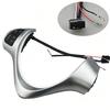 Car Steering Wheel Button Trim Panel Assembly, ABS Housing for 660CC 2009-2016 Overseas Model Fitment Service Part Use