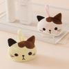 1PC Cute Cat Kitchen Cleaning Towel Hanging Hand Towels Absorbent Dishcloths Coral Velvet Soft Cleaning Cloth Rag