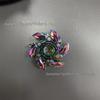 Irritable 08 Zinc Alloy Gyro Decompression Toy: Rotating Armor-Linkage Spinner