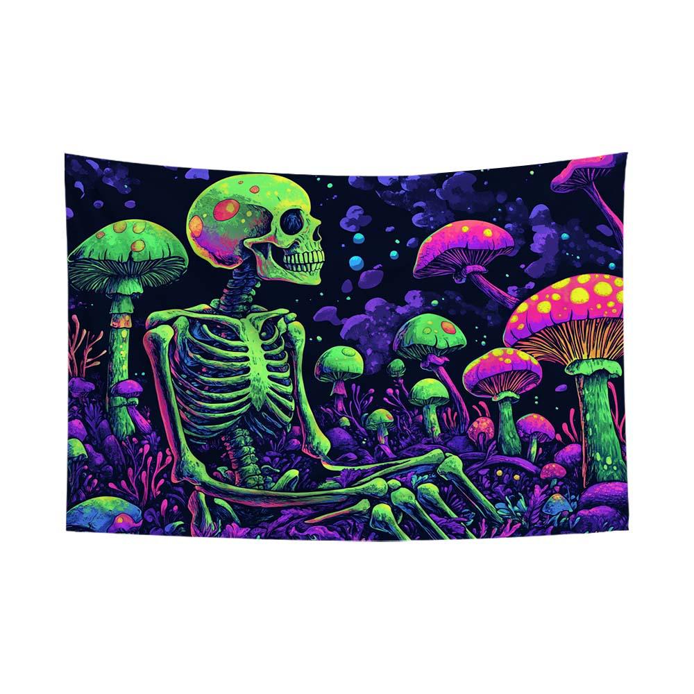 Fluorescent Festival Atmosphere Wall Hanging - Artistic Decoration Cloth