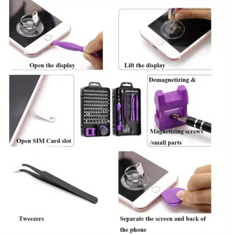 Precision Screwdriver Set, 58-in-1 Mini Repair Tool Kit with Torx Triwing Bits, Professional Laptop Computer Repair Tools