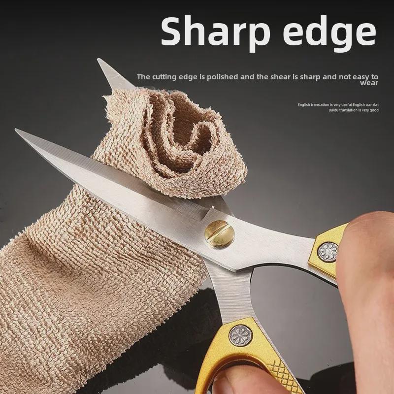 K82 Rostfria Köksaxar - Multifunktionella Kycklingbens- och Hushållsaxar