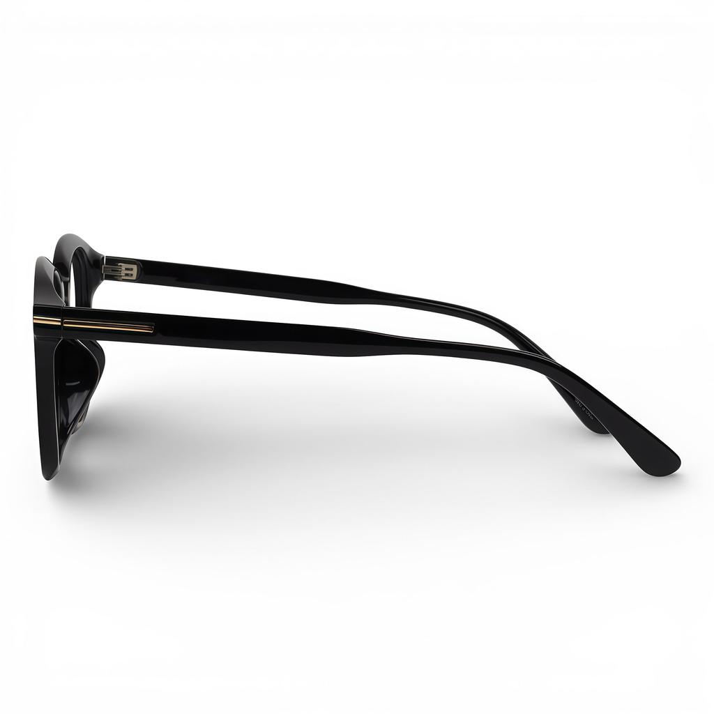 Adije Zuren (Black) La1054 Horn-Rimmed Eyeglass Frames