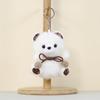Plush Bear Keychain Cute Cartoon Toy For Kids And Students