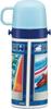 Skater Kids' 2-Way Water Bottle: 420ml Direct Drink (Direct Drink)  350ml Cup Drink (Plarail Design) - Small Capacity, Stainless Steel, Insulated,