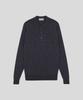 JOHN SMEDLEY Belper Extra Fine Merino Wool Standard Fit Polo Knit Core 10 Colors (A Type)