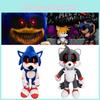 Sonic Exe Die Geister der Hölle Plüschtier Böses Blut Weiche Stoffpuppe Kindergeschenk