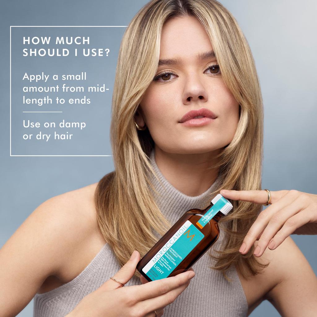 [MOROCCANOIL Official Store] Moroccanoil Treatment Light 100ml (Argan Oil Hair Oil) Leave-in Treatment Styling / Men's / Women's