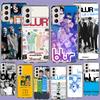 Blur Band Handyhülle Für Samsung Galaxy S25 Edge S24 S23 FE S21 S20 S10 Plus S22 S26 Ultra Hülle Klare Hüllen TPU Capa Schale Coqu