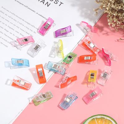 20Gb jauktas krāsas plastmasas apmales klipsis plastmasas mazas klipšu šūšanas pozicionēšanas klipsis