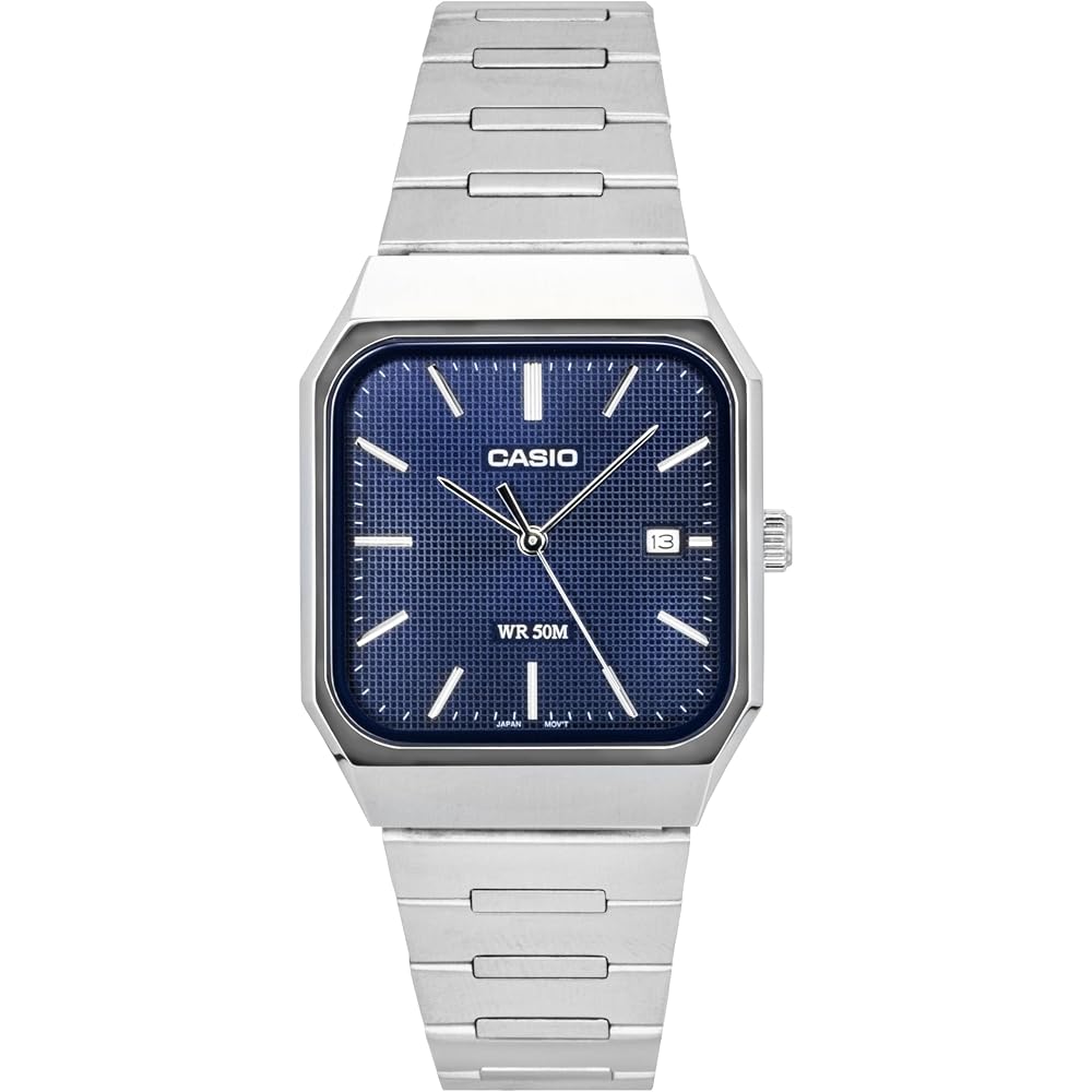 Casio Enticer Men s MTP Analog Watch, Blue, Analog Watch.