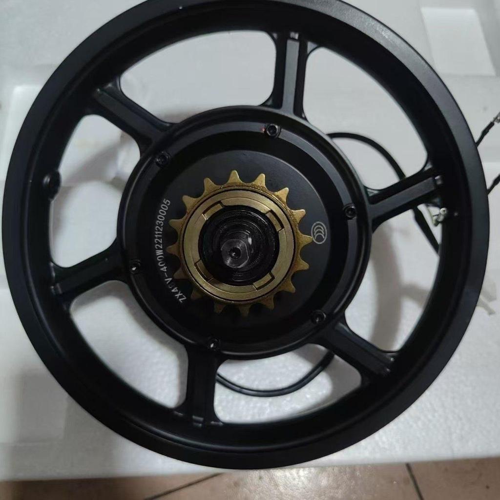Bicicleta Elétrica Dobrável 14" com Motor Brushless de Engrenagem 48V 400W/500W e Freio a Disco de Alta Velocidade.