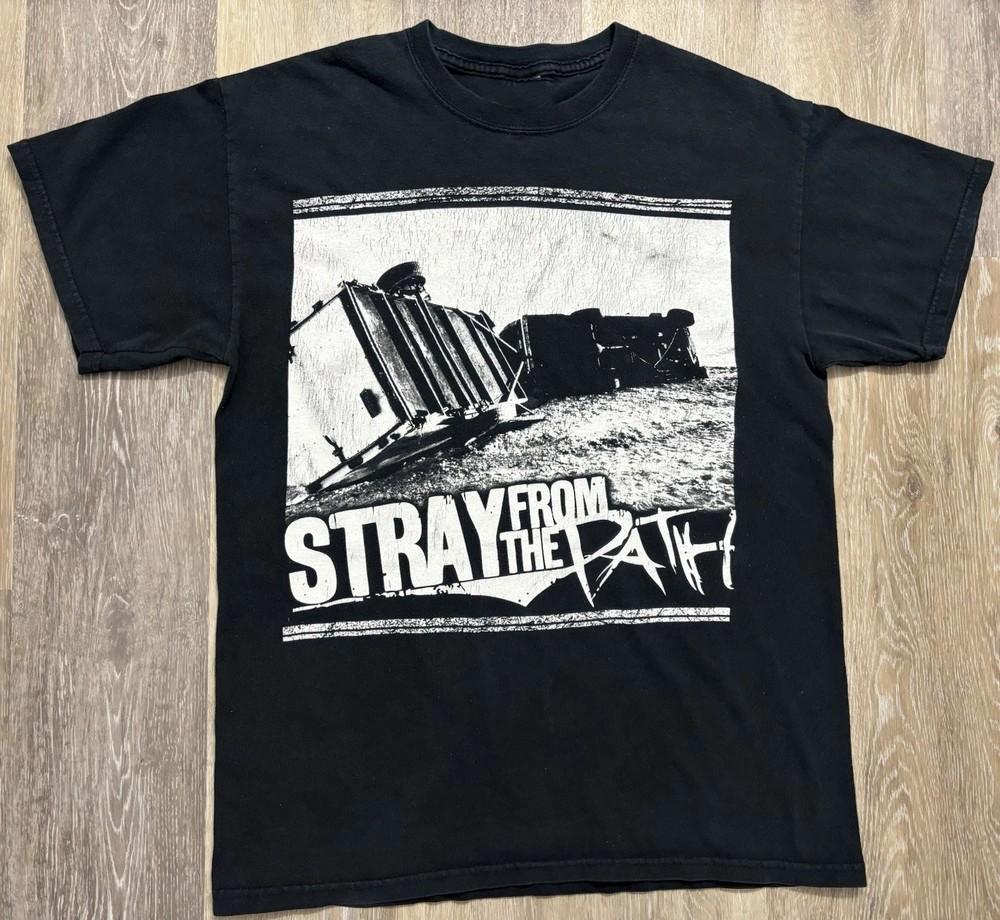 

Футболка Stray From The Path Черная Хлопковая Футболка Полный Размер S-5XL MI657 Унисекс Футболка S