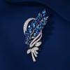 Wheat Ear Brooch, High-end Women's Exquisite and Fashionable Crystal Brooch, Niche Design Sense Brooch