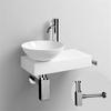 Custom Modern Brass Basin Square Siphon Drain Bottle Trap