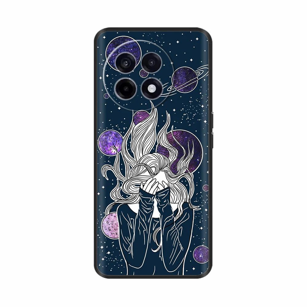 For OnePlus ACE5 13R Case Cute Flower Painted Cover Soft Slim Phone Case For OnePlus ACE 5 Pro Case ACE5 13 R Fundas Bumper Para