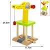 Wooden Train Track Racing Railway Street Sign Toys Bridge Track Accessories Fit Biro Wood Tracks Creative Toys For Children Gift