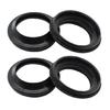 Motorcycle 35x48x11mm Front Fork Damper Oil Seal Dust Sealed Rings Kit