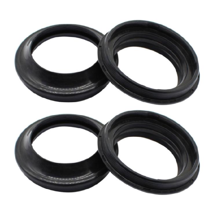 Motorcycle 35x48x11mm Front Fork Damper Oil Seal Dust Sealed Rings Kit