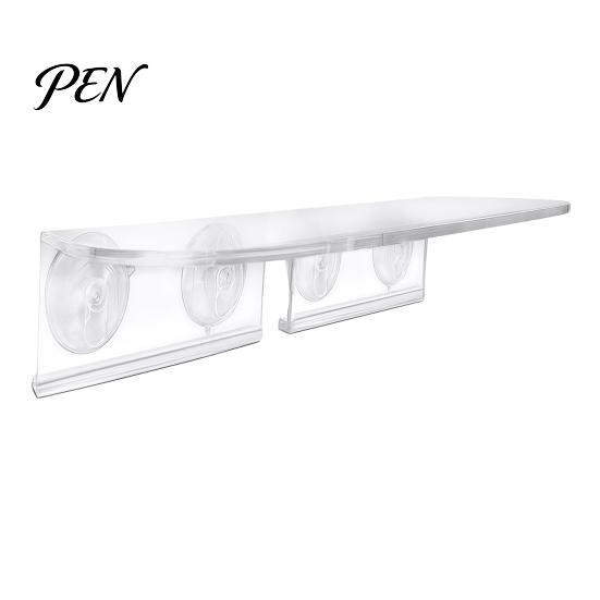 Wall Mounted Succulents Stands Window Suction Cup Storage Rack, Clear Acrylic Shelf with Strong Adsorption Shelves Adsorption, Floating Plant