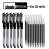 Black 0.5mm Bullet Tip Pen for Students and Office Use