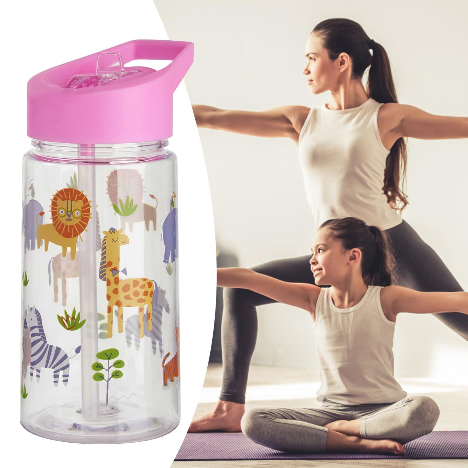 Непроливайки для малышей и детей, поильник для воды, детская бутылка для воды с трубочкой и ручкой, портативная бутылка-поильник, детская