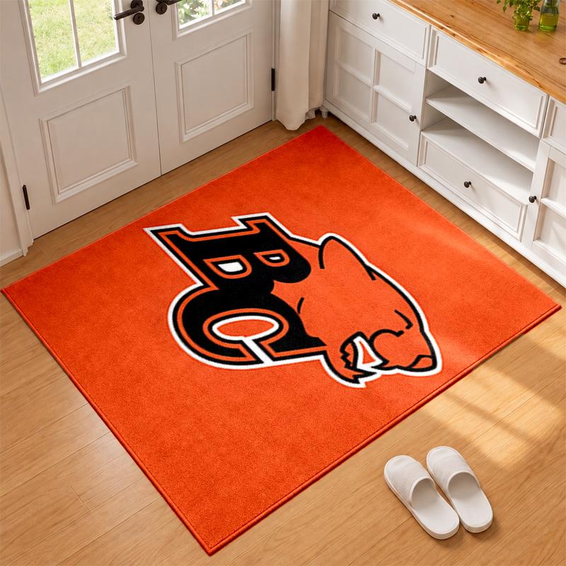 BC Lions Football team Carpet Door Mat for Living Room or Bedroom Protective Mat Under Chair Office Decoration Christmas Gift Birthday Present