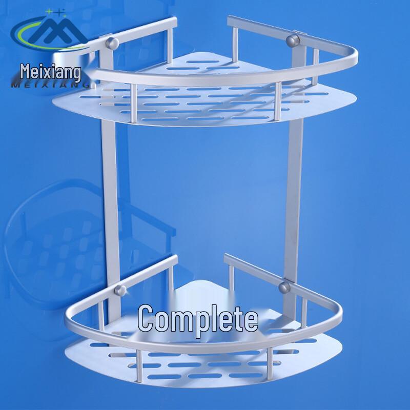 Meixiang No-Drill Bathroom Corner Shelf