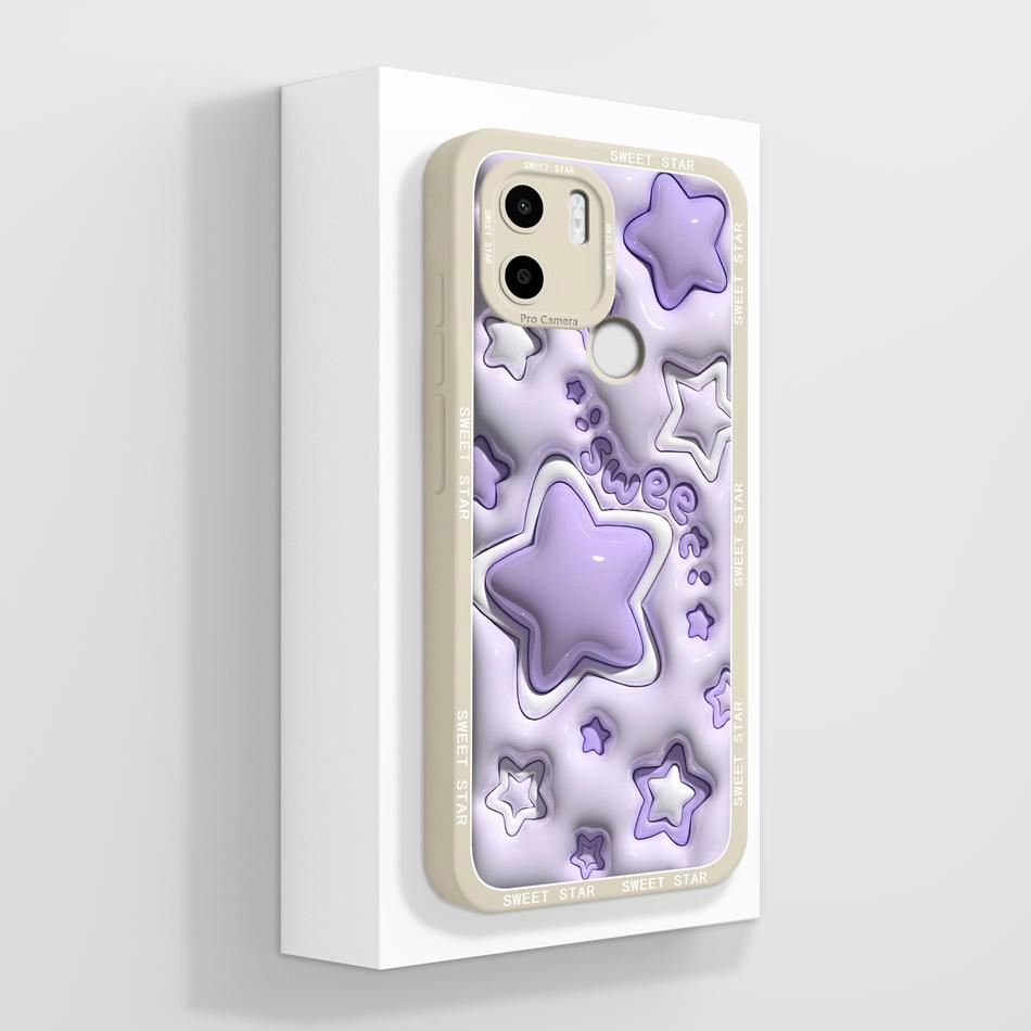 For Xiaomi Redmi A1 Plus Phone Case Fantasy Full Protection Soft Liquid Silicone Anti Drop Back Cover For RedmiA1 A 1 A1+ Funda