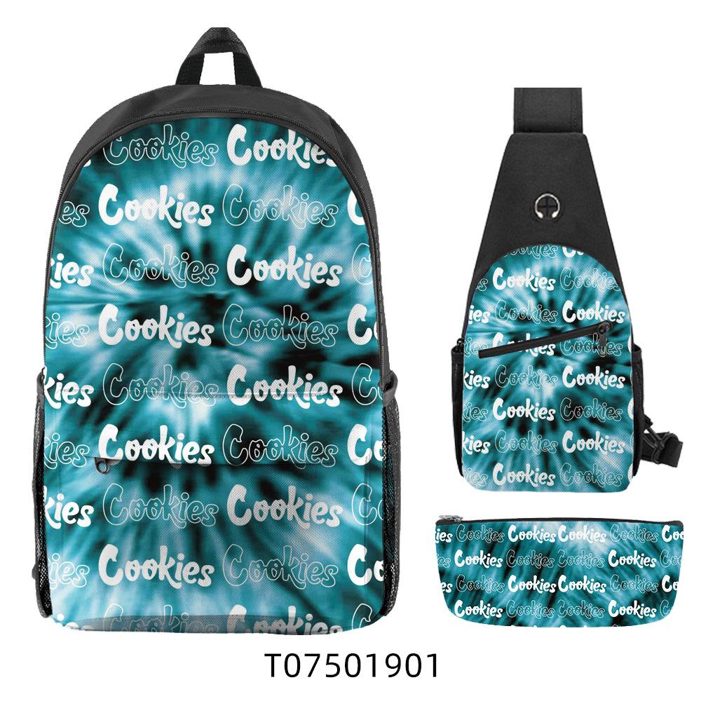 Kochrucksack Dreiteiliges Set, Outdoor-Reise-Computertasche Polyester Wasserdichter Rucksack